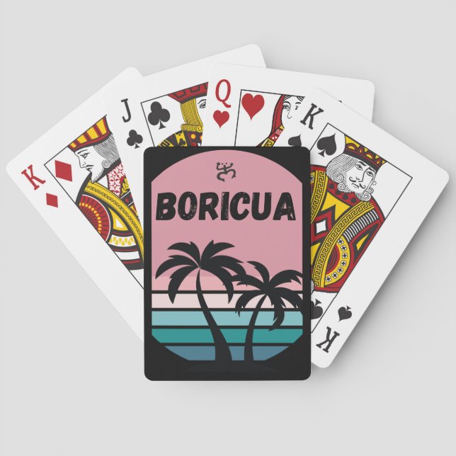 Boricua.Coqui Casinokort (Baksidan)