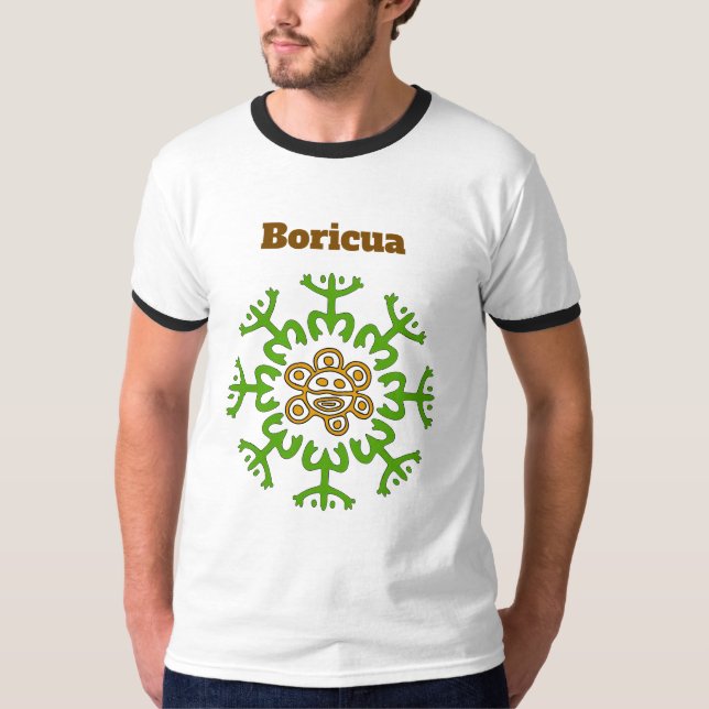 Boricua Coqui Sun t-shirt (Framsida)