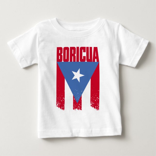 Boricua flagga tee (Framsida)