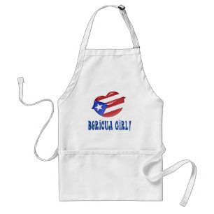 Boricua Girl Förkläde