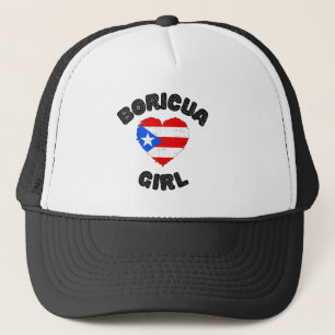 Boricua Girl Puerto Rico Keps