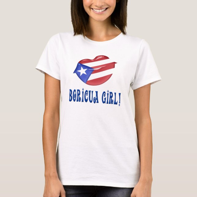 Boricua Girl T-shirt (Framsida)