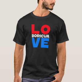 Boricua Kärlek T Shirt