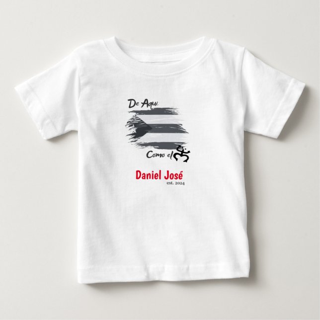 Boricua Pride Puerto Rican flagga Coqui T-Shirt (Framsida)