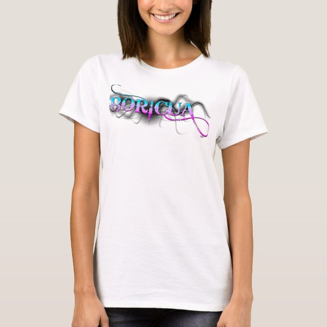BORICUA TEE SHIRT (Framsida)