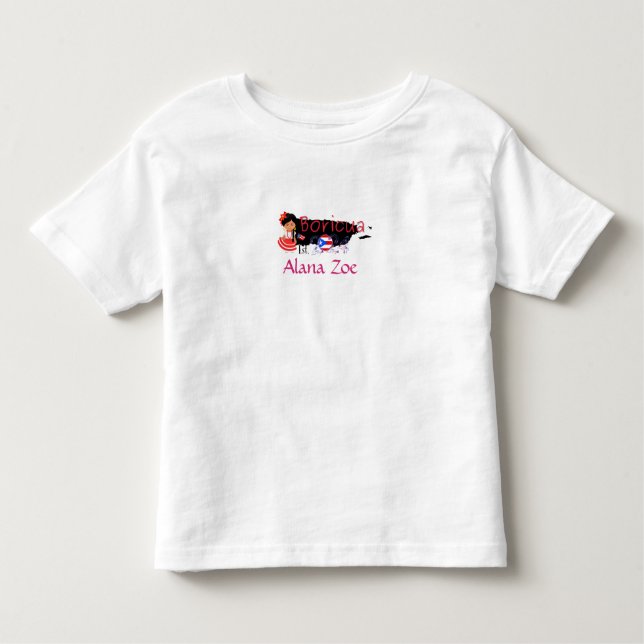 Boricua-tröja för barn t shirt (Framsida)