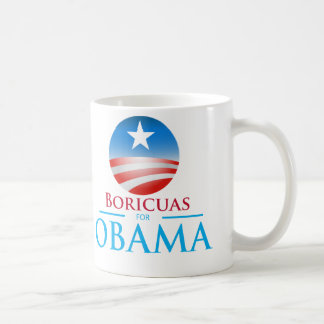 Boricuas för Obama Kaffemugg