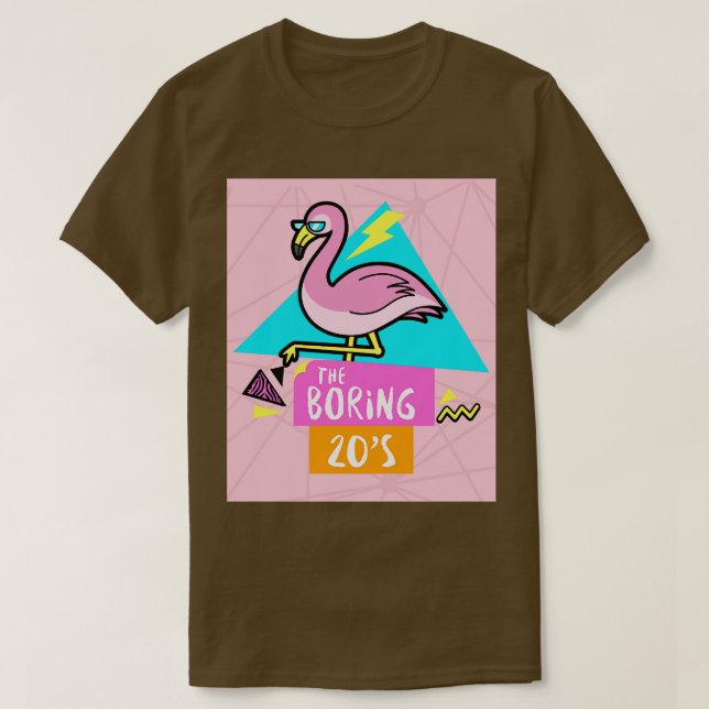 Boring 20 s t shirt (Design framsida)