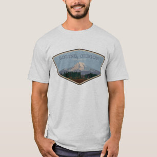Boring Oregon   Mt Huva Manar-Shirt T Shirt