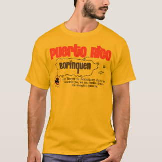 Borinquen Puerto Rico Tee Shirt