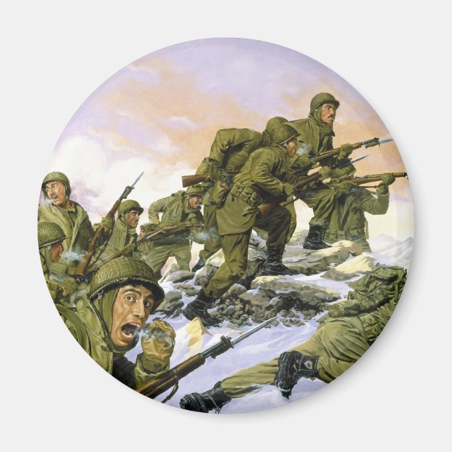 Borinqueneers av Dominic D'Andrea Magnet (Framsidan)