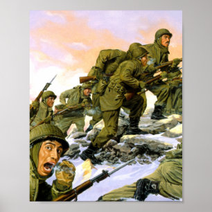 Borinqueneers av Dominic D'Andrea Poster