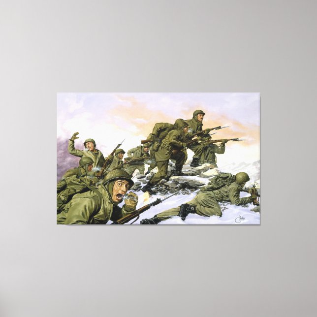 Borinqueneers av Dominic D'Andrea Print Canvastryck (Framsida)