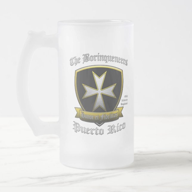 Borinqueneers Frostat Ölglas (Vänster)