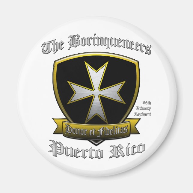 Borinqueneers Magnet (Framsidan)