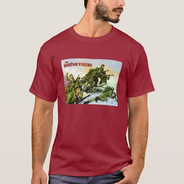 Borinqueneers målningT-tröja T-shirt (Framsida)