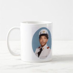 Borinqueneers Mugg-Lilor hjärta & foto Kaffemugg