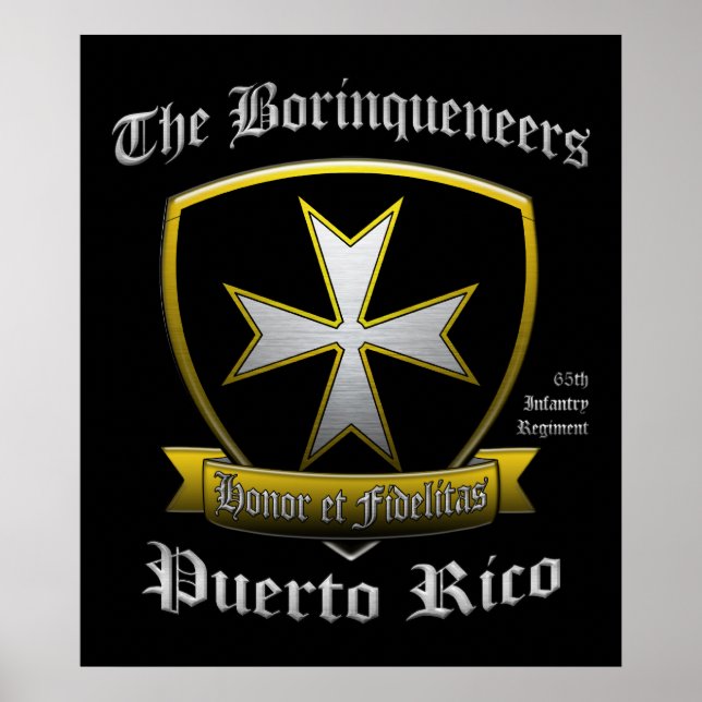 Borinqueneers Poster (Framsidan)