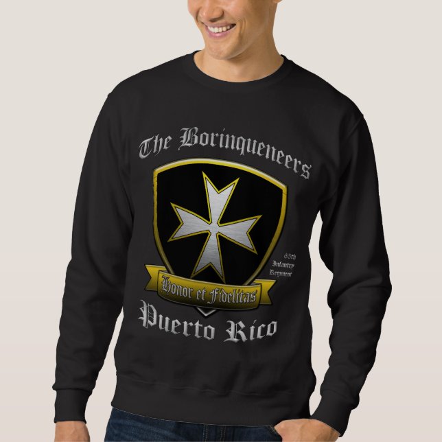 Borinqueneers Sweatshirt (Framsida)