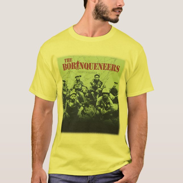 Borinqueneers T-tröja Tee (Framsida)