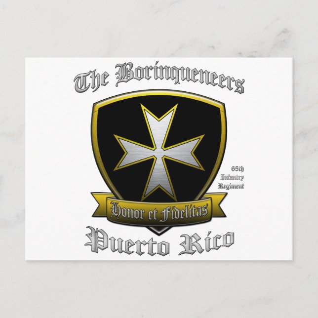 Borinqueneers Vykort (Framsida)