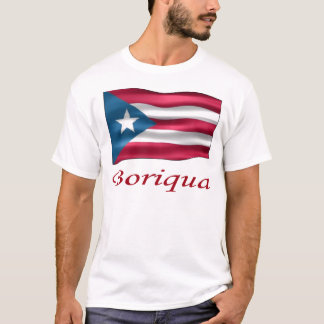 Boriqua utslagsplats tee shirt