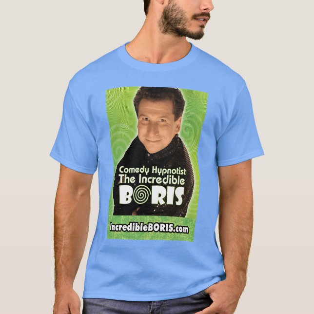 boris affisch familj t shirt (Framsida)