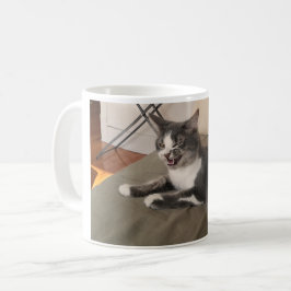 Boris Cute Nubber Kattunge Kaffemugg