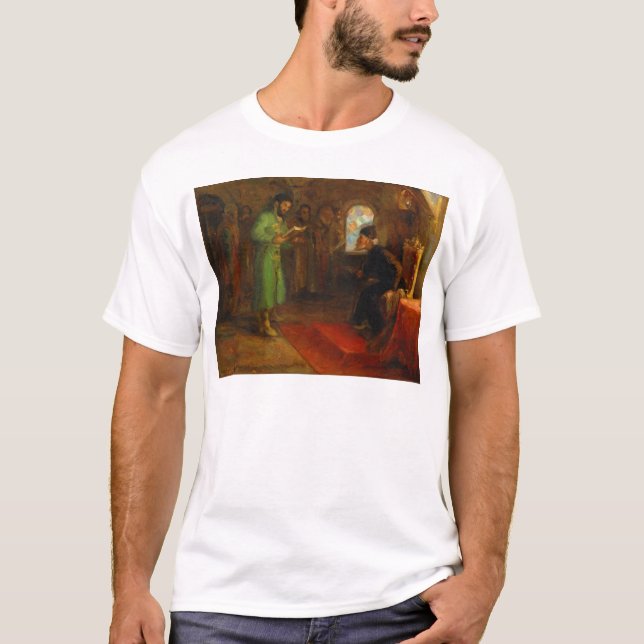 Boris Godunov med Ivan det ruskigt T-shirt (Framsida)