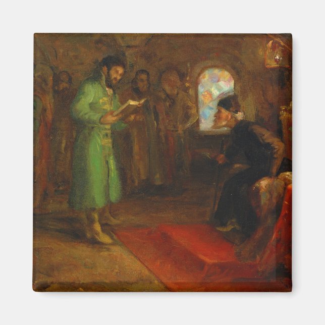 Boris Godunov med Ivan the Terrible Magnet (Framsidan)