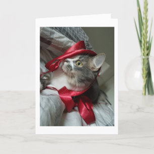 Boris-Helgdagskorten i Cute Nubber Kattunge Helgkort