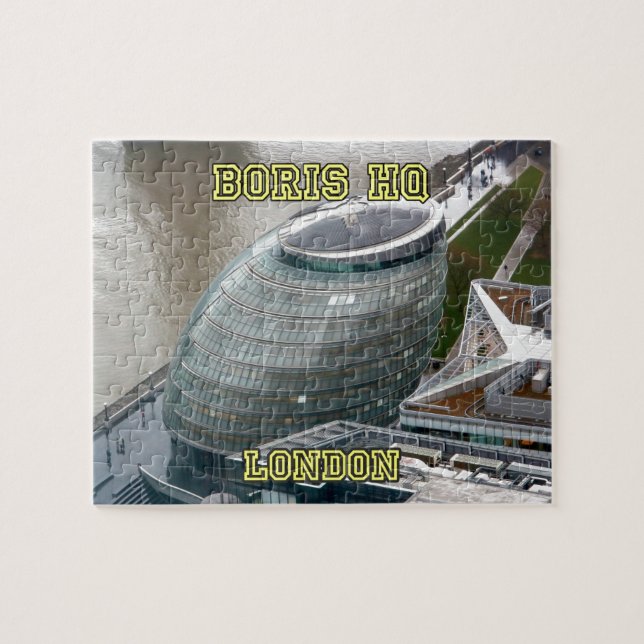 Boris HQ City Hall London Pussel (Horisontell)