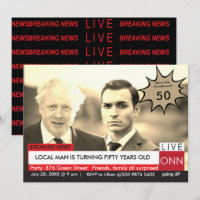 Boris Johnson 50:e födelsedagen Manar Funny TV New