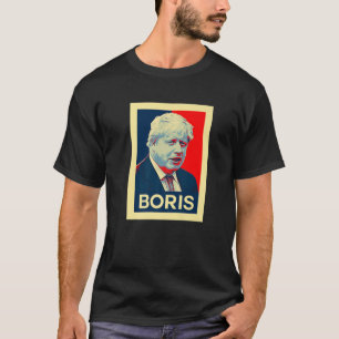 Boris Johnson British Politik Retro T Shirt