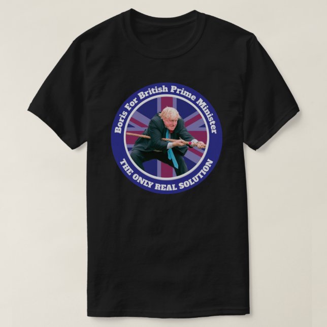 Boris Johnson British Prime Minister - boris johns T Shirt (Design framsida)
