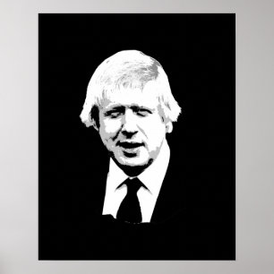 Boris Johnson - bysten - - Poster