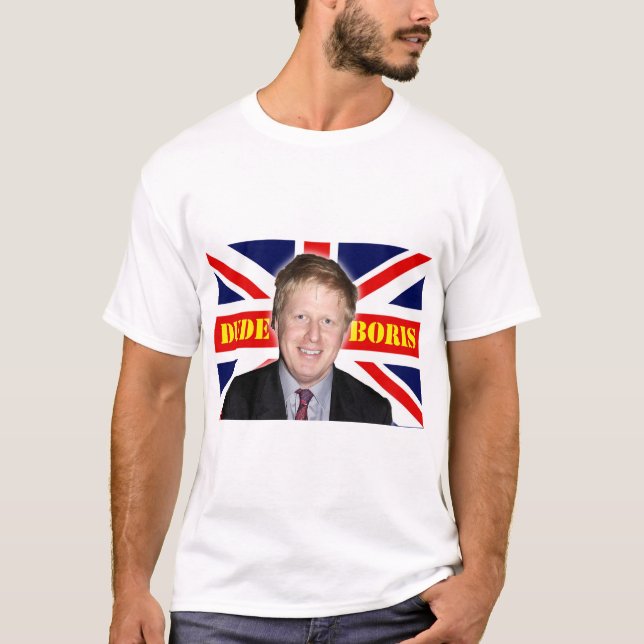 Boris Johnson DUDE T Shirt (Framsida)
