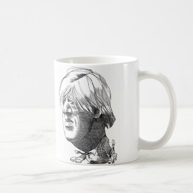 Boris Johnson karikatyrmugg Kaffemugg (Höger)