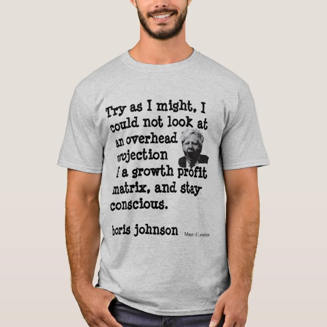 Boris Johnson T-shirt (Framsida)
