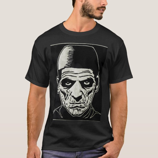 Boris Karloff the Mummy T Shirt (Framsida)