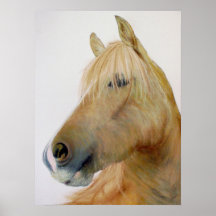 `Boris' Konst Horse Poster