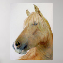 `Boris' Konst Horse Poster