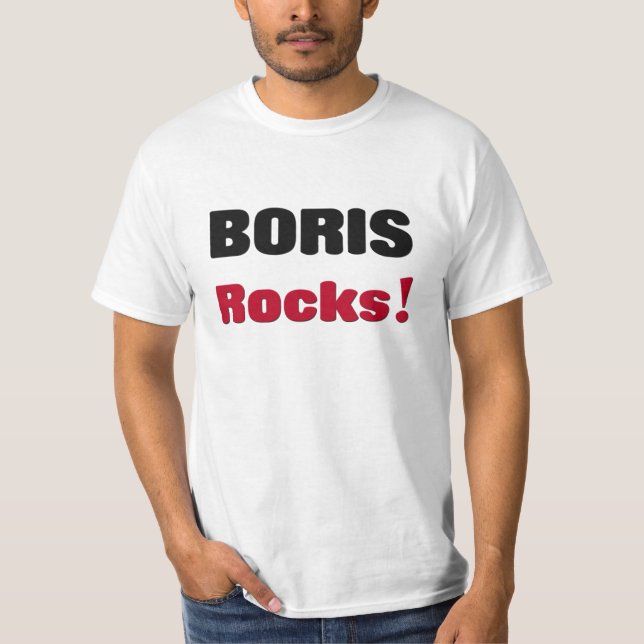 Boris stenar t-shirt (Framsida)