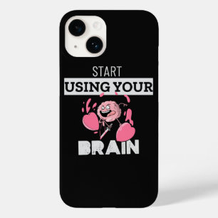 Börja använda hjärnan Funny hjärndesign