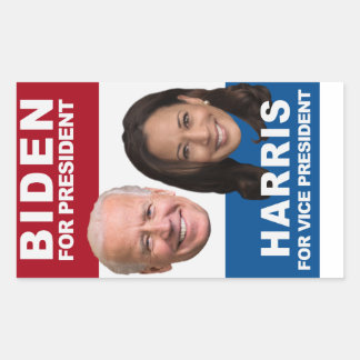 BÖRJA för KAMALA HARRIS för VP Rektangulärt Klistermärke