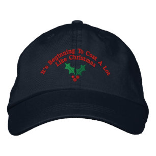 Börja kosta en del broderad keps