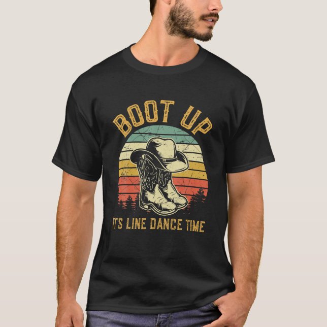 Börja om, det är linjedoseringstid, kul att dansa  t shirt (Framsida)