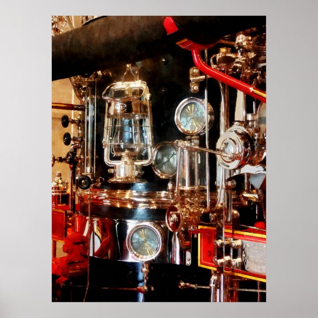 BÖRJA UNDER 20 $10 Lantern & Gages on Fire Lastbil Poster (Framsidan)