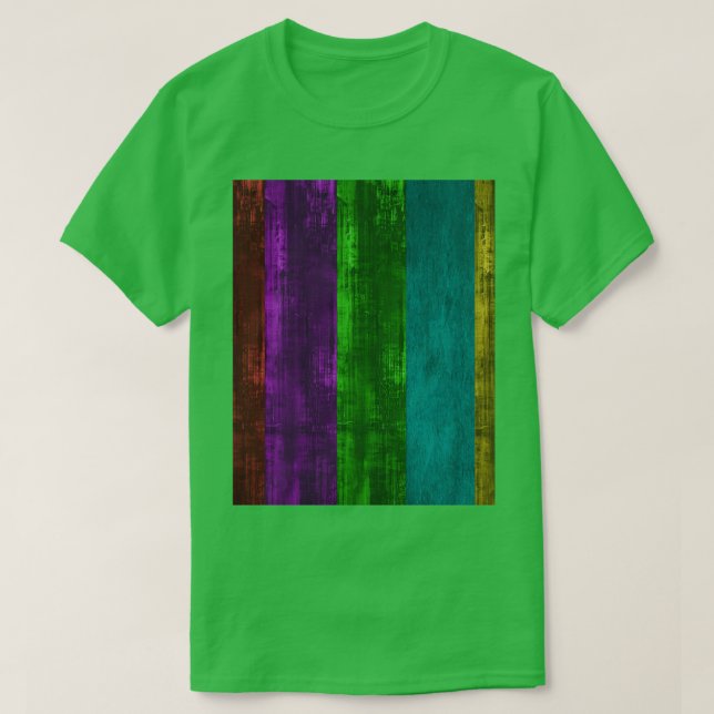 Börja visa Lila grafik T Shirt (Design framsida)