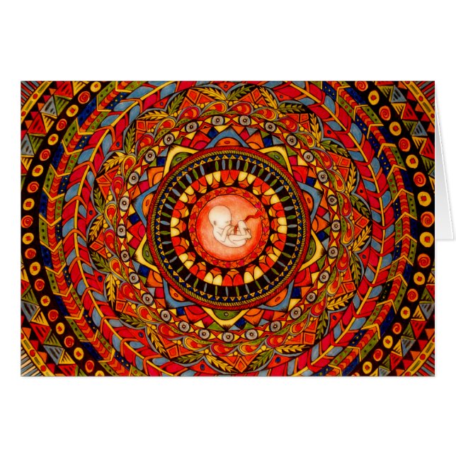 Börja Within Hälsningskort (Framsidan Horizontal)